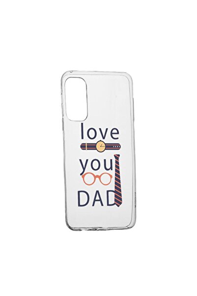 bestcase Θήκη σιλικόνης, Συμβατή με Samsung Galaxy A13 4G, Σ' αγαπώ μπαμπά, α...