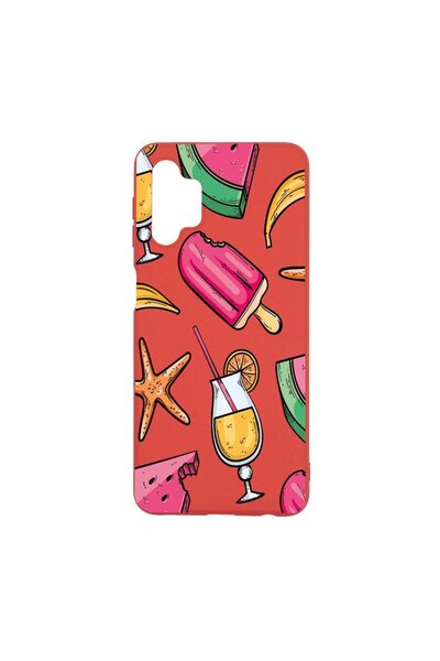 bestcase Husa Silicon, Compatibila Cu Samsung Galaxy A32 5G, Summer Ornaments...