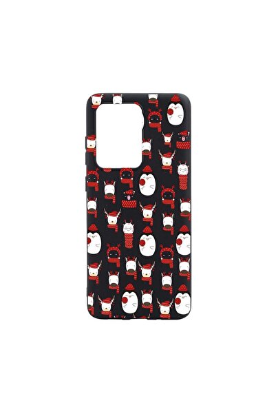 bestcase Θήκη σιλικόνης συμβατή με Samsung Galaxy S21 Ultra, Χειμερινή αίσθησ...