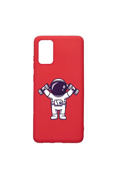 bestcase Θήκη σιλικόνης, Συμβατή με Samsung Galaxy A03s, Astronaut Gym, ανθεκ...