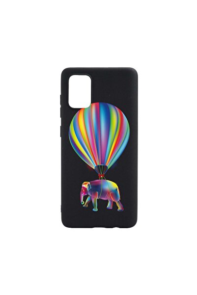 bestcase Θήκη σιλικόνης συμβατή με Samsung Galaxy S21, Ελέφαντας Ουράνιο Τόξο...