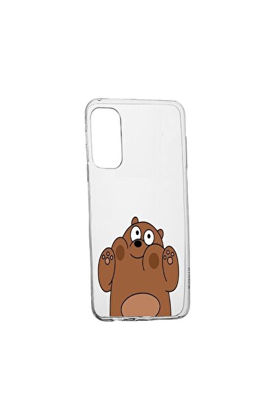 bestcase Θήκη Σιλικόνης με Αρκουδάκια, Συμβατή με Samsung Galaxy S22 Ultra, α...