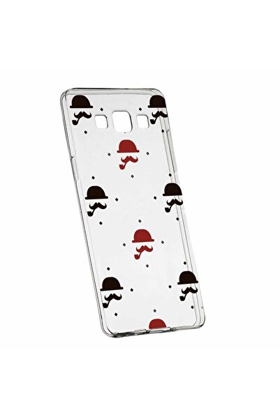 bestcase Husa pentru Samsung Galaxy J3 2016, Silicon, Slim, Mustache, 180