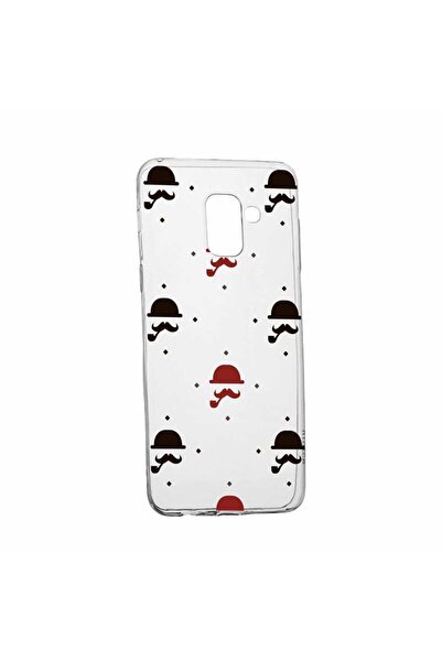 bestcase Θήκη για Samsung Galaxy A6 Plus / J8 2018, Σιλικόνης, Λεπτή, Μουστάκ...