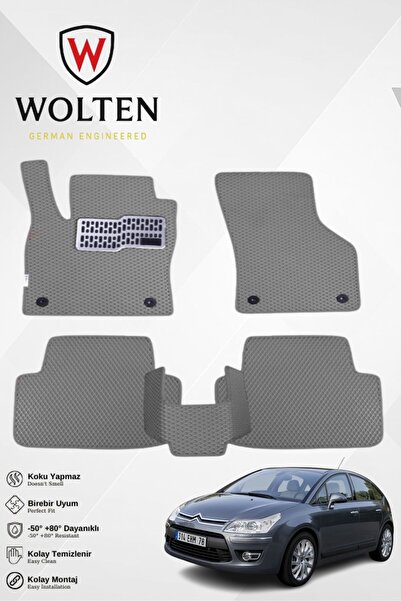 w wolten german engineered C4-CİTROEN-(2004-2010) İÇİN EVA İÇ PASPAS TAKIMI (...