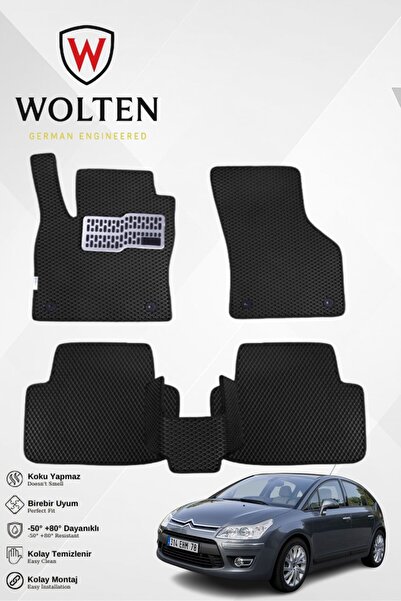 w wolten german engineered C4-CİTROEN-(2004-2010) İÇİN EVA İÇ PASPAS TAKIMI (...