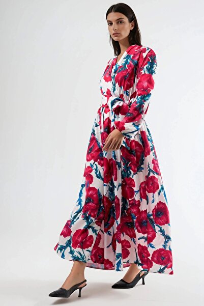 Hiccup Φόρεμα Μάξι MSN Με φλοράλ μοτίβο