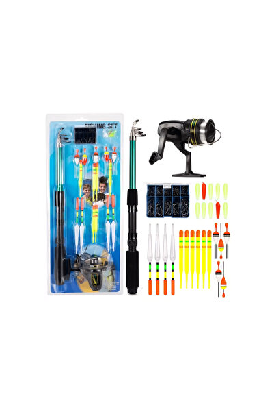 OEM Σετ Καλάμι Ψαρέματος Σπίνινγκ 1,6μ από Ανθρακονήματα και Μηχανισμός