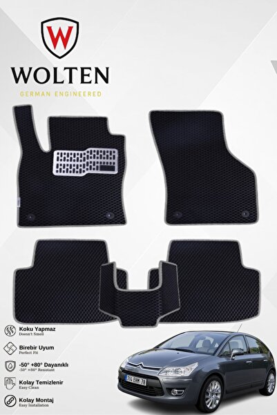 w wolten german engineered C4-CİTROEN-(2004-2010) İÇİN EVA İÇ PASPAS TAKIMI (...