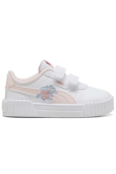 Puma Carina 3.0 Floral V Inf 405626-01 Children's Sports Shoes White