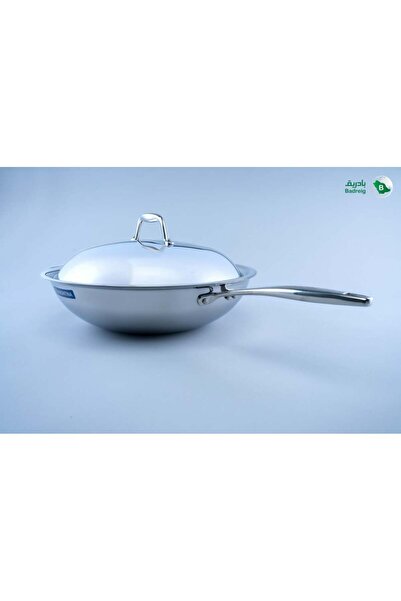 badreig Frying Pan with Long Handle Cover Termentina 32 cm