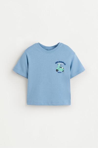 LEFTIES Baskılı t-shirt
