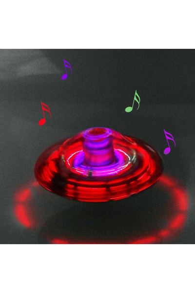 OEM Spinner Giroscop LED cu Muzica si Lumini Colorate - Jucarie Interactiva A...