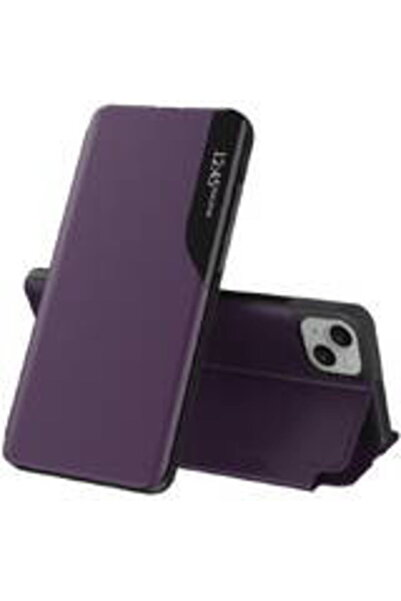Techsuit Θήκη iPhone 15 Plus - Σειρά eFold - Μωβ