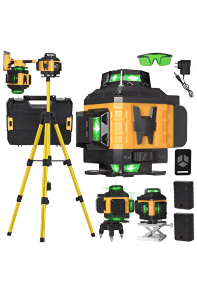 OEM JRH 16 Υψηλής Ακρίβειας Αλφάδι Λέιζερ 3D Πράσινης Γραμμής για Επαγγελματίες