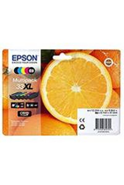 EPSON Oranges Premium Πολυσυσκευασία 5 χρωμάτων Claria 33XL Φυσίγγιο Μελάνης ...