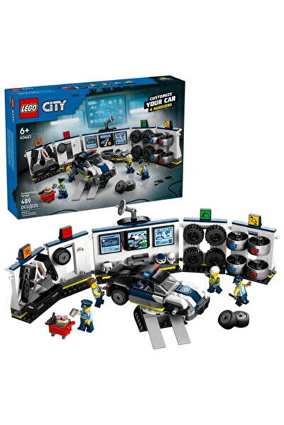 LEGO CITY 60457 Προσαρμοσμένο Αστυνομικό Αυτοκίνητο και Γκαράζ