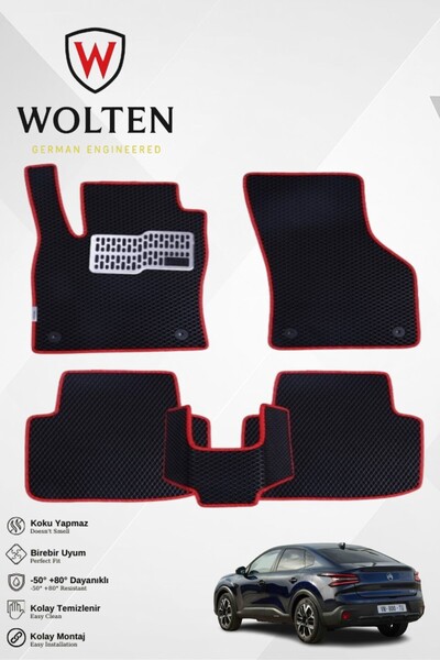 w wolten german engineered C4X-CİTROEN BENZİNLİ (2023-SONRASI) İÇİN EVA İÇ PA...