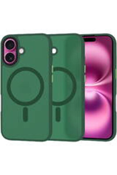 Techsuit Θήκη για iPhone 16 Plus - Σειρά HaloFrost MagSafe - Μεσονυχτιακό Πρά...