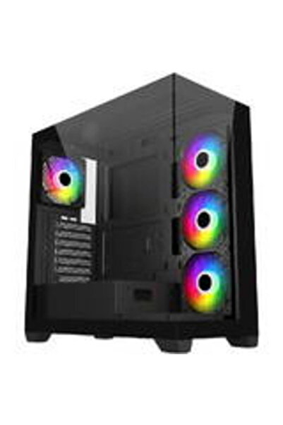 FSP Κουτί υπολογιστή M340-BA ATX Mid Tower, 2x USB 3.0, Type-C, 3 ανεμιστήρες...