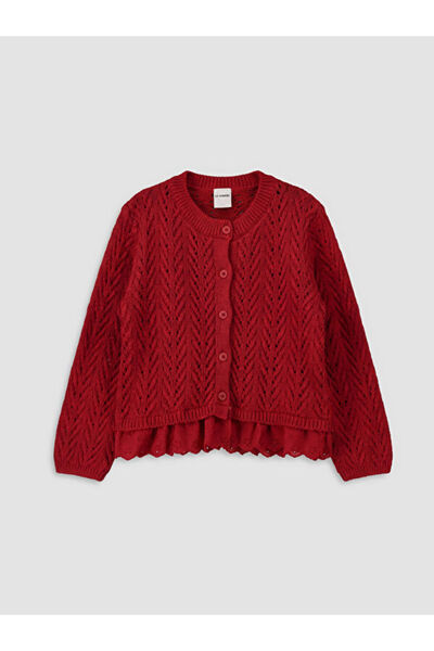 LC Waikiki Openwork Zero Roba Collar Girl's Knitwear Cardigan from Uzg Store ...