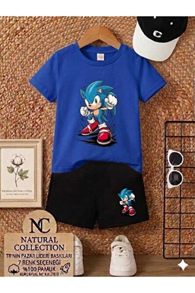 Nice Clothes Tricou și pantaloni scurți de vară pentru copii, unisex (imprime...