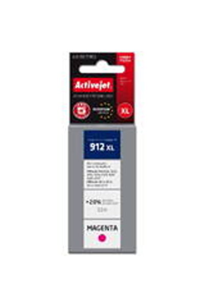 ActiveJet Мастило за принтер Cartus AH-912MRX (заместващо HP 912XL 3YL82AE; П...