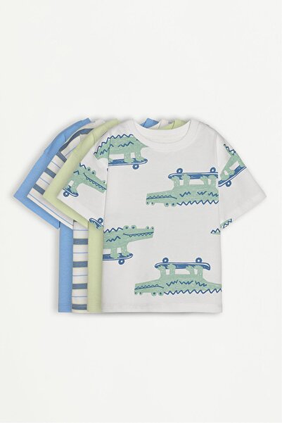 LEFTIES 4'lü karma t-shirt seti
