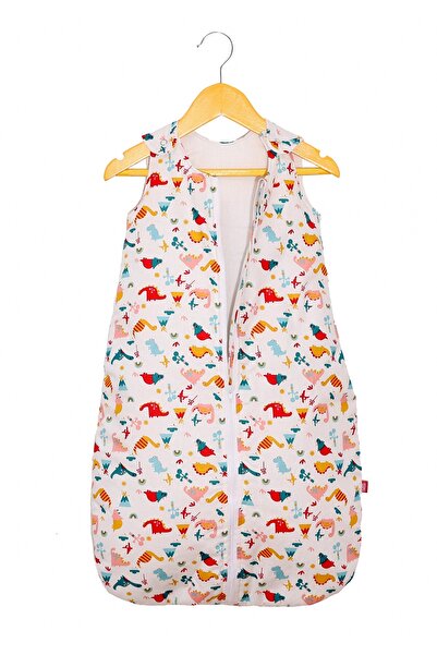 kidsdecor Sac de dormit pentru copii 0-3 luni, Baby Bear roz, grosime 0.5 tog 60 cm