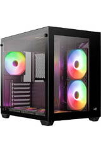 AEROCOOL Κουτί υπολογιστή Midi Dryft Micro//MiniITX ARGB (μαύρο)