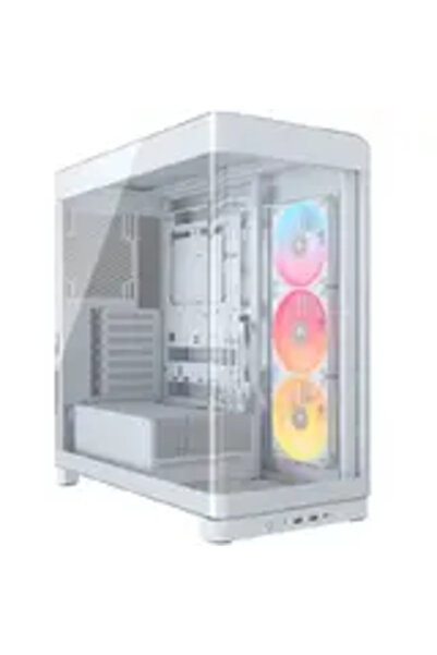 Corsair Carcasa PC FRAME 4500X LXR RGB White Mid Tower ATX