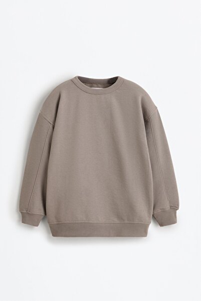 LEFTIES Basic pelüş sweatshirt