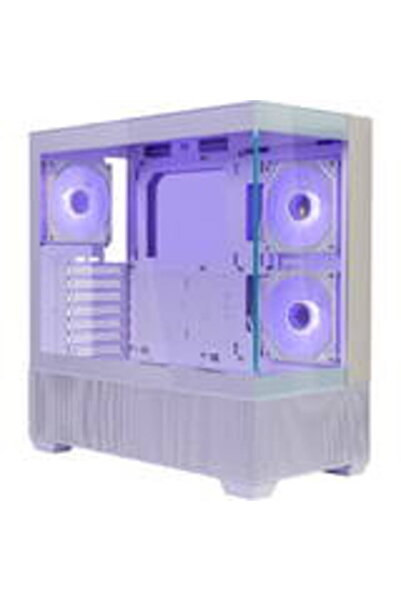 Cooler Master Κουτί υπολογιστή Elite 690 Λευκό (λευκό/ξύλο, σκληρυμένο γυαλί ...