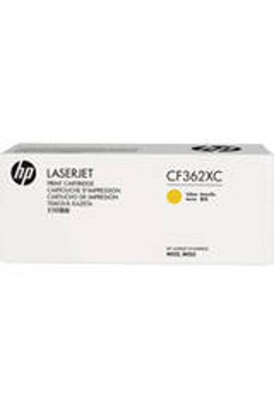 HP Тонер за принтер CF362XC 508X жълт, договорен, 9500 страници, LaserJet M55...