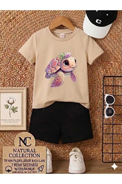 Nice Clothes Tricou și pantaloni scurți de vară pentru copii, unisex (imprime...