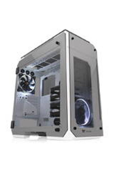 THERMALTAKE Корпус PC View 71 Riing Закалено стъкло E-ATX Full Tower - Snow E...
