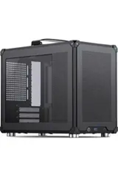 jonsbo Κουτί υπολογιστή C6 MAX PC-, Mini-, Micro-ATX, Σκληρυμένο Γυαλί - Μαύρο