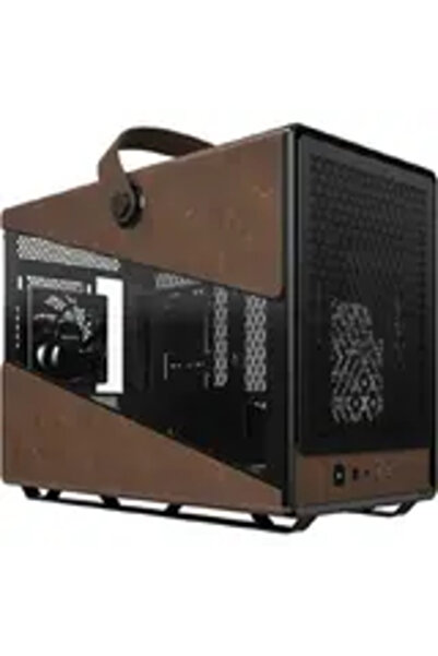 MONTECH Carcasa PC Heritage 30 Pro, tower case (black/brown, tempered glass)