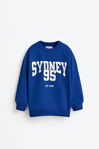 LEFTIES Baskılı sweatshirt