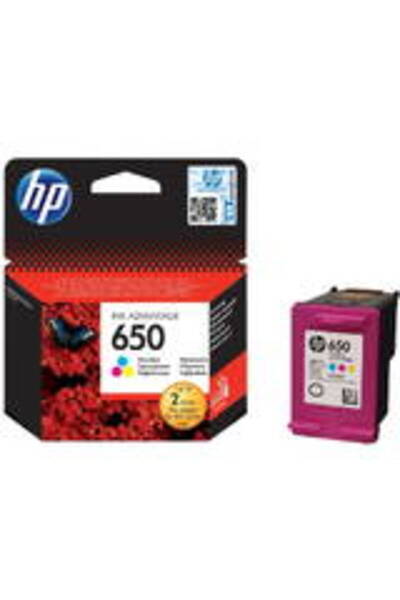 HP Γνήσιο Δοχείο Μελάνης InkAdvantage 650 Τριχρωμίας, ~200 σελίδες, για Deskj...