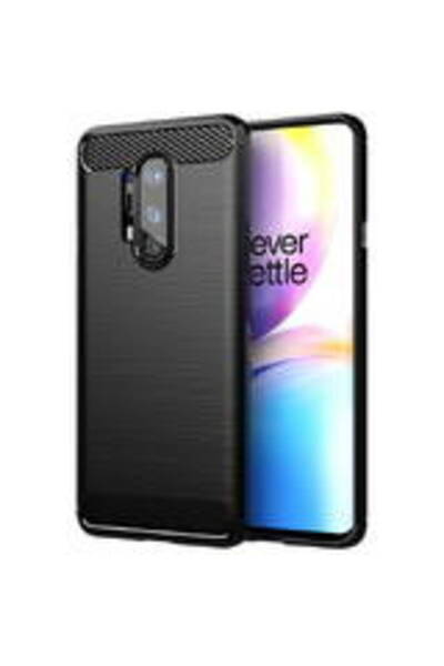Techsuit OnePlus 8 Pro Case - Carbon Silicone - Black