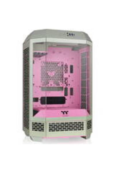 THERMALTAKE Κουτί υπολογιστή The Tower 300 (ανοιχτό πράσινο/ροζ, σκληρυμένο γ...