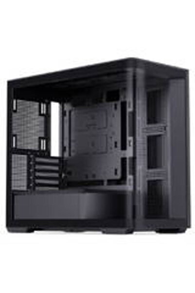 jonsbo Carcasa PC D300 Midi-Tower, 270 Grade, Tempered Glass - Black