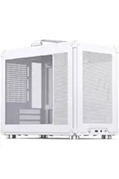 jonsbo Κουτί υπολογιστή C6 MAX PC-, Mini-, Micro-ATX, Σκληρυμένο Γυαλί - Λευκό