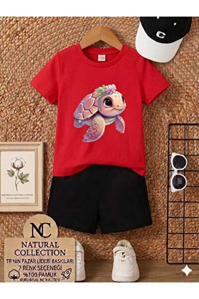 Nice Clothes Tricou și pantaloni scurți de vară pentru copii, unisex (imprime...