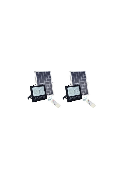 OEM 2x Προβολέας LED 15W-25W με ηλιακό πάνελ και τηλεχειριστήριο
