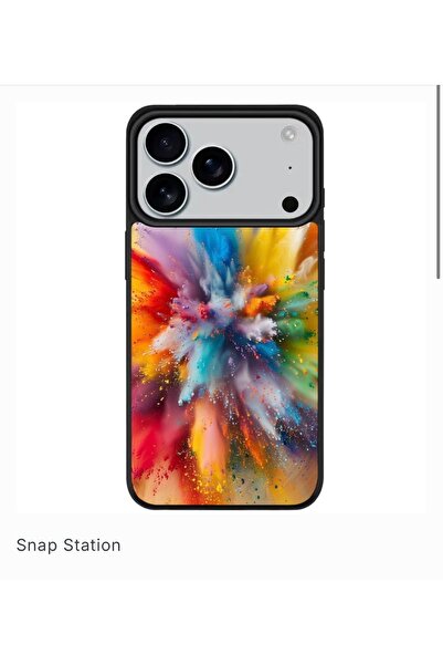 SNAPSTATIONRO Θήκη προστασίας, MagSafe, iPhone 17 PRO - Χρώματα Ουράνιου Τόξου