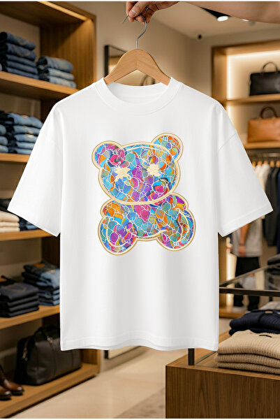 CC STORE Καλοκαιρινό κοντομάνικο μπλουζάκι από βαμβάκι που δεν ιδρώνει, με στ...