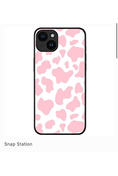 SNAPSTATIONRO Husa προστασία, MagSafe, iPhone 13 - Milka_Σχέδιο Ζώων_Ροζ