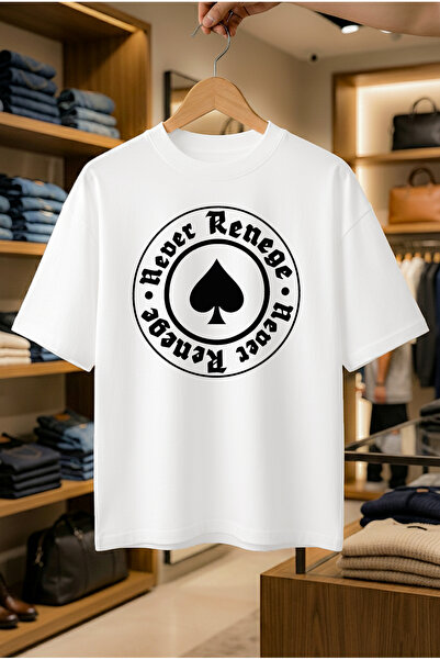 SELF CONTROL Summer Short Sleeve T-Shirt Anti-Sweat Cotton Printed T-Shirt St...